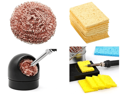 Brass and Sponge Tip Cleaner